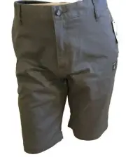 NWT Volcom Shorts 32 W Brownish Stretch Vmonty Modern Fit Twill Men’s Flat Front