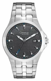 CARAVELLE BY BULOVA MENS Wristwatch 43B124 Quartz NIB Needs New Battery