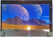 for Home Theater Cinema Indoor Outdoor Backyard Pa 3D Transparent Holographic Projection Screen Adhesive Rear Projection Film for Exhibition Hall Ddvertising Different Size(210mmx297mm)
