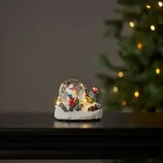 XMAS Winterville Snowman Snow Globe - 411482