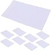jojofuny 20pcs Picture Frame Matting Mat Board Picture Matte Board Photo Frame Mat Photo Mats Frame Mats Removable Backing Board Mat for Frame Photo Matting Picture Cut Mat White Paper Jam