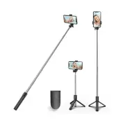 PINHEN Phone Tripod & Selfie Stick,3 in 1 Extendable 360° Rotation Tripod S