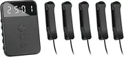 AsrMyjcx Auto Clicker, Auto Screen Clicker Automatic Phone Screen Tapper 1 Second Fastest 25 Times Simulated Finger Continuous Clicking for Shopping, 5 Heads Clips
