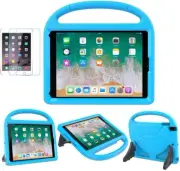 For Apple iPad 9.7 (2017/2018) Kids Case/iPad Air Case/iPad Air 2 Stand Blue NEW