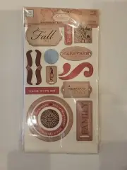 Chipboard Embellishments Fall