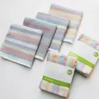 4Pcs Lint-Free Dish Cloth Highly Absorbent Cleaning Rag Tea Towels Tableware