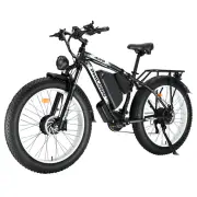 [EU DIRECT] PHILODO H8 Electric Bike 48V 26Ah Battery 1000W*2 Dual Motors 26inches Tires 60-100KM Max Mileage 150KG Max