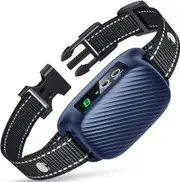 Automatic Bark Collar with 8 Adjustable Sensitivity for Large Medium Dogs,Bark Control Collar with Beep Vibration