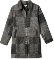 Brixton Women's Swindon Mixed Stitch Coat Sz XS, L Msrp$198