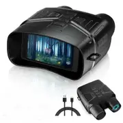 Night Vision Binoculars 4K Large Screen Save Photo Video Rechargeable Lithium Battery Outdoor Adventure Viewing Clarity Gift