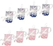 Mobestech Wardrobe Scented Sachets 8pcs Bunny Sachet Packaging Bags Bags Dried Lavender Bags Sachet Container Car Lavender Sachet Bag