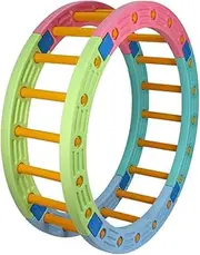 Toddler Balancing Board, Body Balance Training, Educational Toy for Indoors & Outdoors, Children's Obstacle Course, Promote Agility, Strength, Active Play/7576 (Color : Style1)