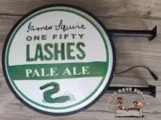 James Squire LED Double Sided Man Cave Bar Lightbox Light Box 400mm