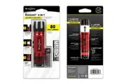 Nite Ize Radiant 3-In-1 LED Mini Flashlight Outdoor Camping Hiking 80lm Red