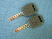2 ORIGINAL SATURN LOGO SW SC SL NOS KEY BLANKS 1991 - 1996