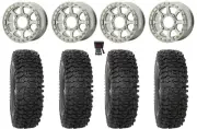 KS234 Addict 2 Beadlock 15" Wheels Machined 37" RC500 Tires Can-Am Maverick X3