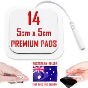 ALDI TENS EMS compatible ELECTRODE PADS - 5cm x 5cm x 14 PREMIUM PADS