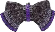 [RomanticDesign] Women Sparkly Bowknot Evening Clutch Luxury Rhinestone Bride Purse Wedding Party Prom Banquet Handbag