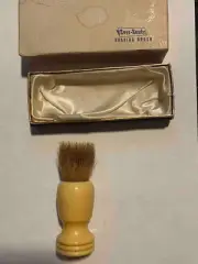 Vtg Ever Ready Shaving Brush 1000PB Pure Badger Original Box 4" Tall Bakelite
