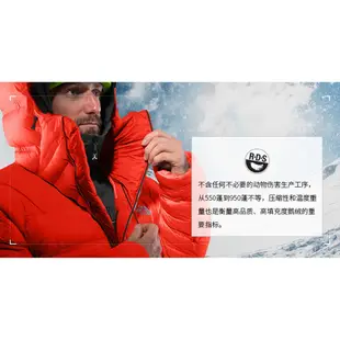 【The North Face】女 防潑水保暖羽絨長版外套