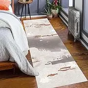 Modern Washable Rug Runner Hallway Carpet Runner, Soft Kitchen Runner Rugs, Floor Area Carpet Runner for Entryway Bathroom Laundry Room, 100-600cm Runners(100x250cm)