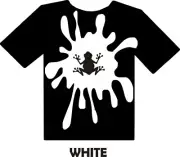 White 12 x 15 Heat Transfer Vinyl for Shirts - HTV, Iron On, Permanent Layerable