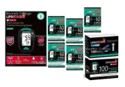 Lifesmart Meter LS-946N+ 50 Ketone Test Strips + 100 Glucose Strips & Lancet