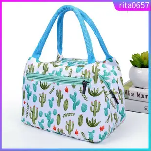 Cartoon Printed Lunch Bag Insulated Thermal Cool Bags Picnic