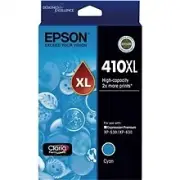 EPSON ORIGINAL 410 HY CYAN INK CARTRIDGE (C13T340292) Suits Epson XP 530, Epson