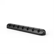 Silicone Cable Holder Clip Cord Winder Self Adhesive Wire Organizer 8 Slots Cable Ties & Organisers