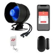 WiFi House Alarm Systems, 120dB Alarm System for Home Security with Window Do...