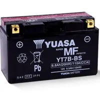 在飛比找蝦皮購物優惠-原廠全新品YUASA湯淺電池 YT7B-BS 七號電池 機車