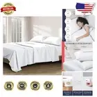 Luxury 1200 Thread Count Egyptian Cotton King Size Sheets - Elegant White