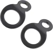 CIYODO Truck Towing Hooks D-Rings 2 Pieces Stainless Steel Tow Rope Hooks Simple Design for Easy Installation
