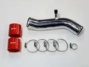Blitz 55736 SUCTION KIT Yaris Hybrid MXPH10 Red Silicone Hose, Silver