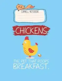 在飛比找博客來優惠-Cornell Notebook: Chickens The