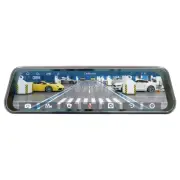 9.36in Mirror Dash Cam Rearview Touch Screen Car DVR Recorder For Apple CarPlay