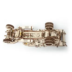 Ugears｜四輪驅動卡車｜免電力自走模型 木製模型 DIY 立體拼圖 烏克蘭 拼圖 組裝模型 3D拼圖 車子 引擎