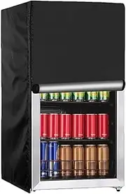 Fridge Cover - Freezer Cover, Dustproof Refrigerator Wrap, Beverage Cooler Protector | Home Beverage Cooler Refrigerator Dust Cover, Heat Dissipation Appliance Top Mat for Upright Freezer