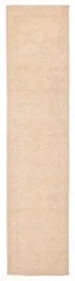 Vintage Hand-knotted Runner Rug 2'8" x 10'5" Traditional Wool Carpet