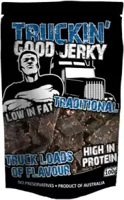 Truckin Good Jerky Good Jerky Traditional 100G, 12 X 1100 G