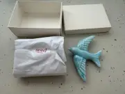 Seed Heritage Ceramic Blue Swallow, Giftboxed, 12x8.5cm BNIB