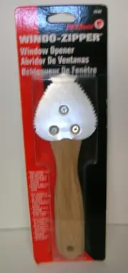 Red Devil Windo-Zipper Tool Window Opener For Stuck Windows 4046 Wood Stainless