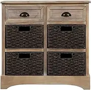 Storage Cabinet, Buffet Sideboard Server Kitchen Furniture Dining Sideboard Cabinets Display Cabinet China Cabinet for Dishes Rustic Storage Cabinet Accent Sideboard (Color : B)
