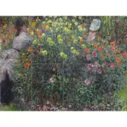 Claude Monet Ladies In Flowers XL Giant Panel Poster (8 Sections)