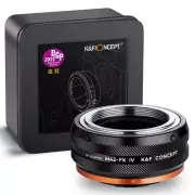 K&F Concept M42-FX IV Lens Mount Adapter For M42 Lens to Fujifilm X Mount Camera
