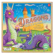 Eeboo Dragons Slips And Ladders Board Game 5+ Brand New