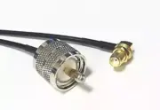 36” RFC100 UHF PL259 male to SMA female angle RF adapter coax cable NEW USA