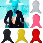 FACEKINI 透氣泳池面罩頭防曬紫外線防曬面部游泳帽