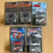 Premium Tomica Unlimited 4 Types 5 Pieces Set